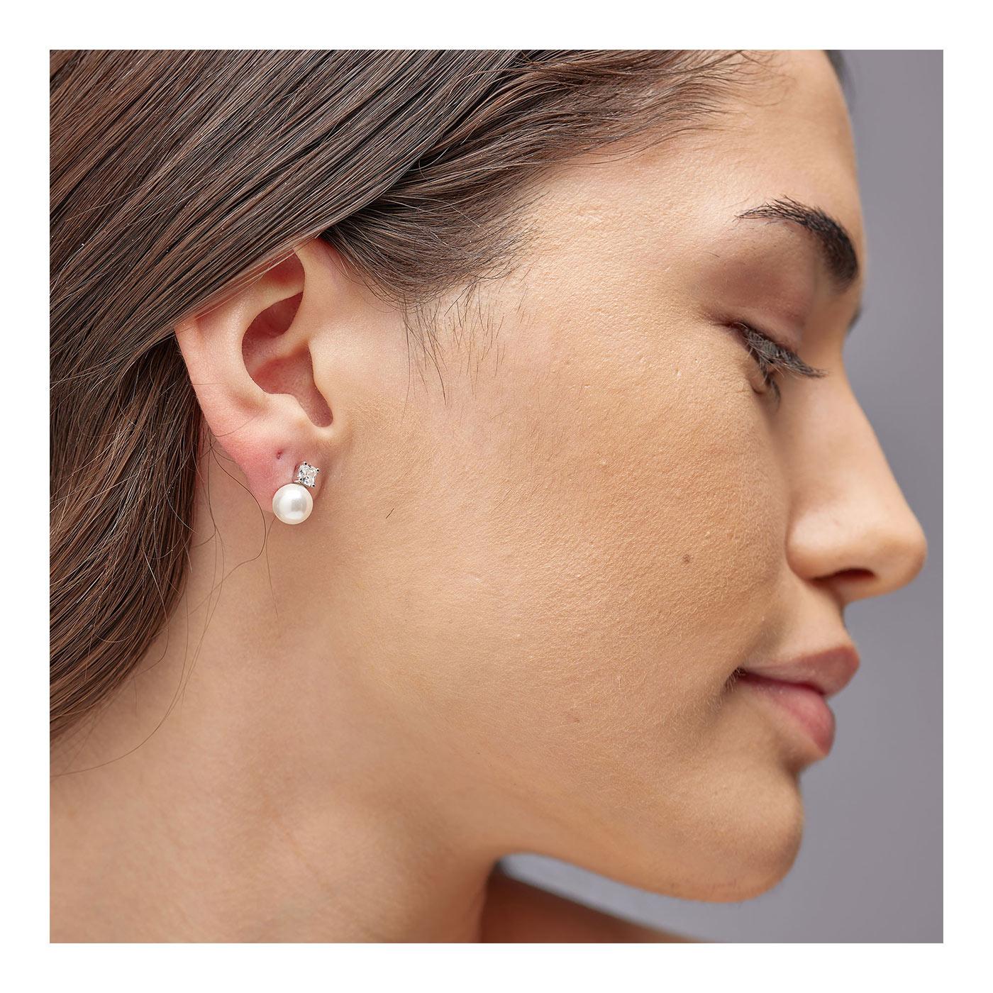 brosway Ohrstecker Perle -image-1