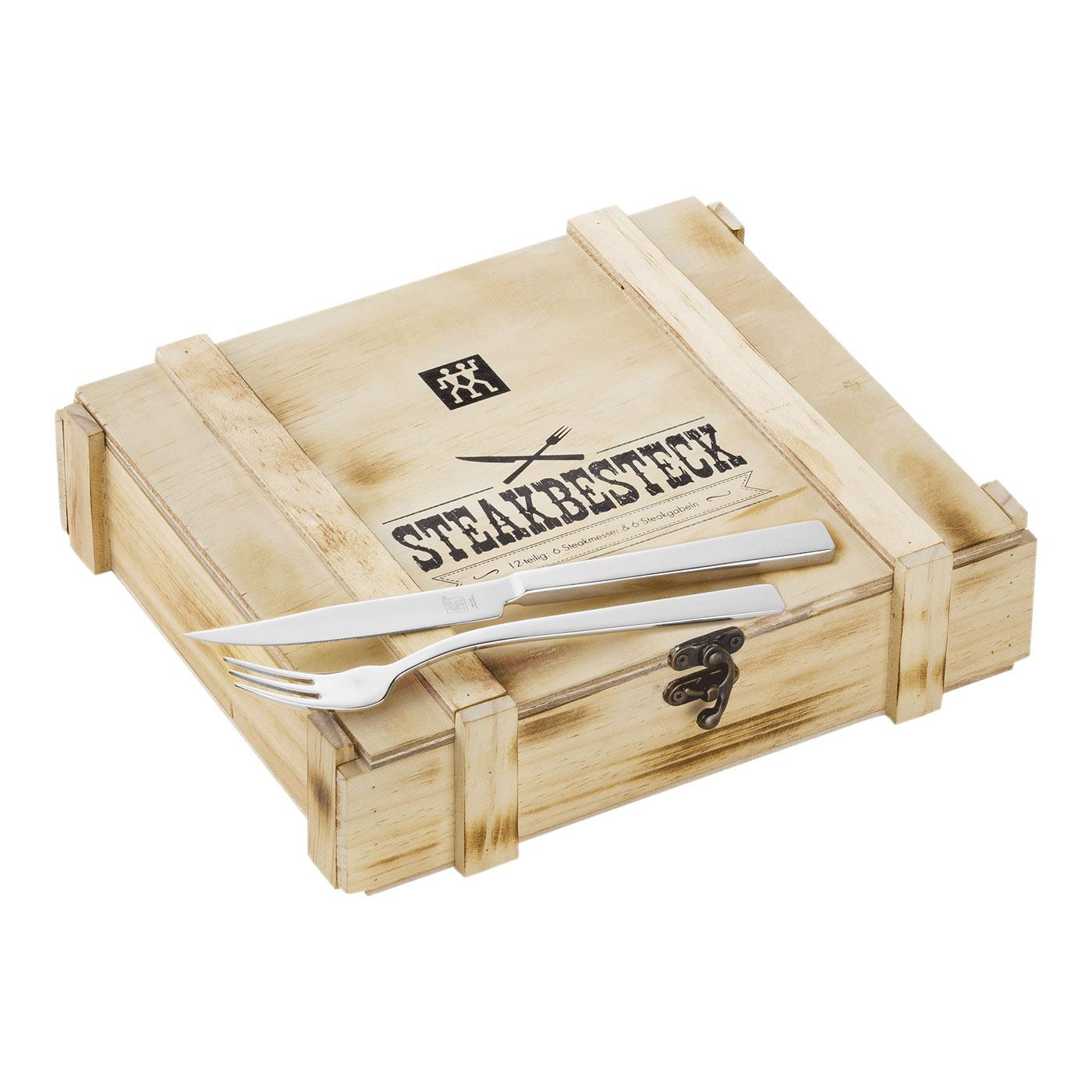 ZWILLING 12-teiliges Steakbesteck-Set