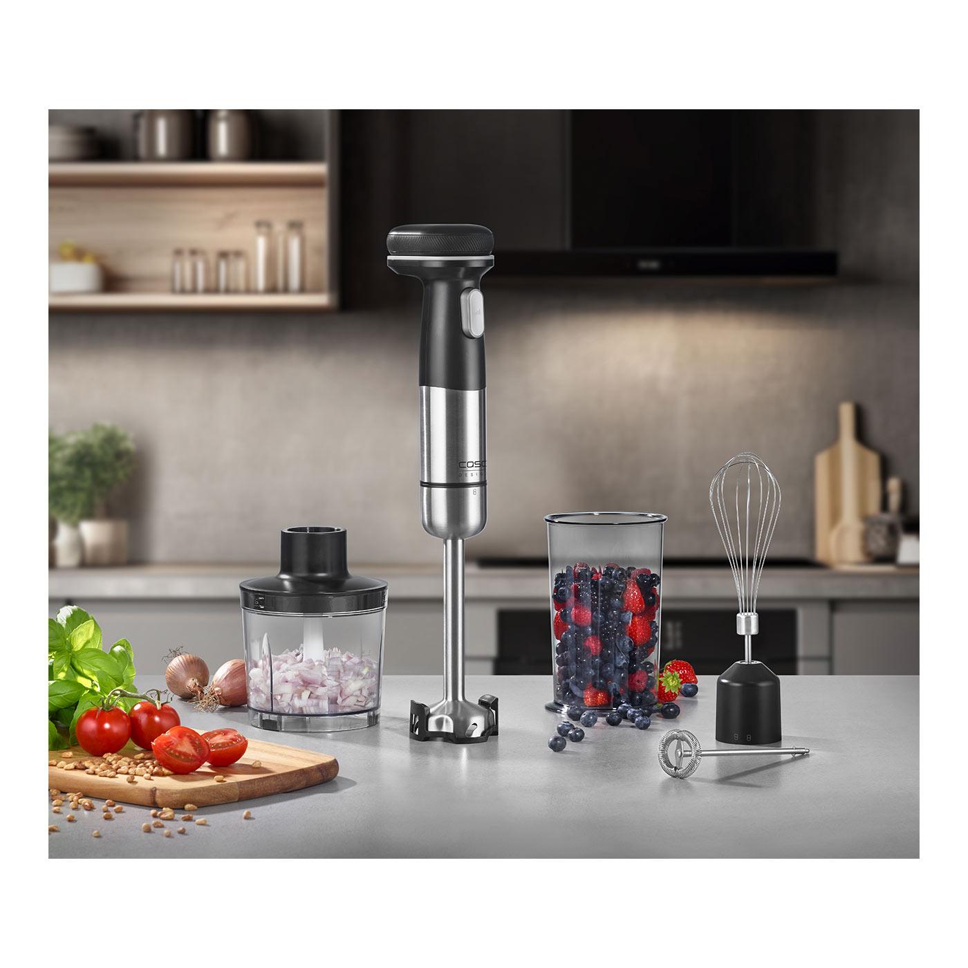 CASO Kabelloses Stabmixer-Set 4in1Click & Mash-image-0