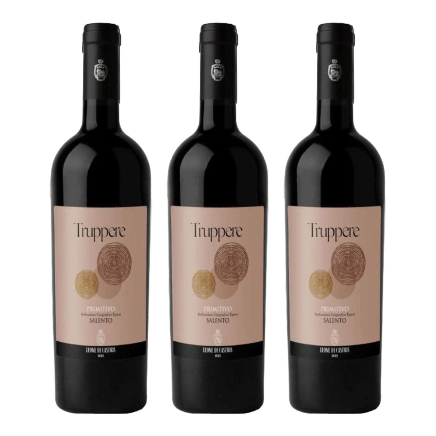 3 Flaschen Primitivo Truppere 