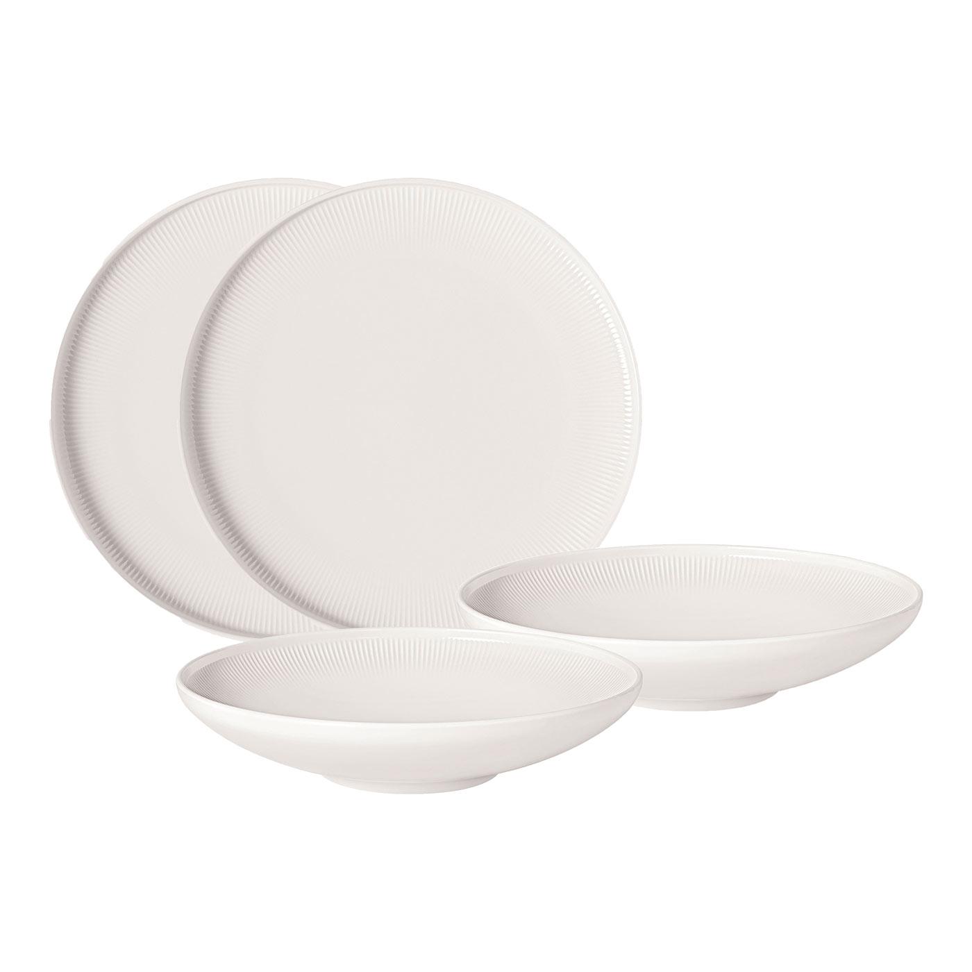 Villeroy & Boch Afina Dinnerset 4 tlg