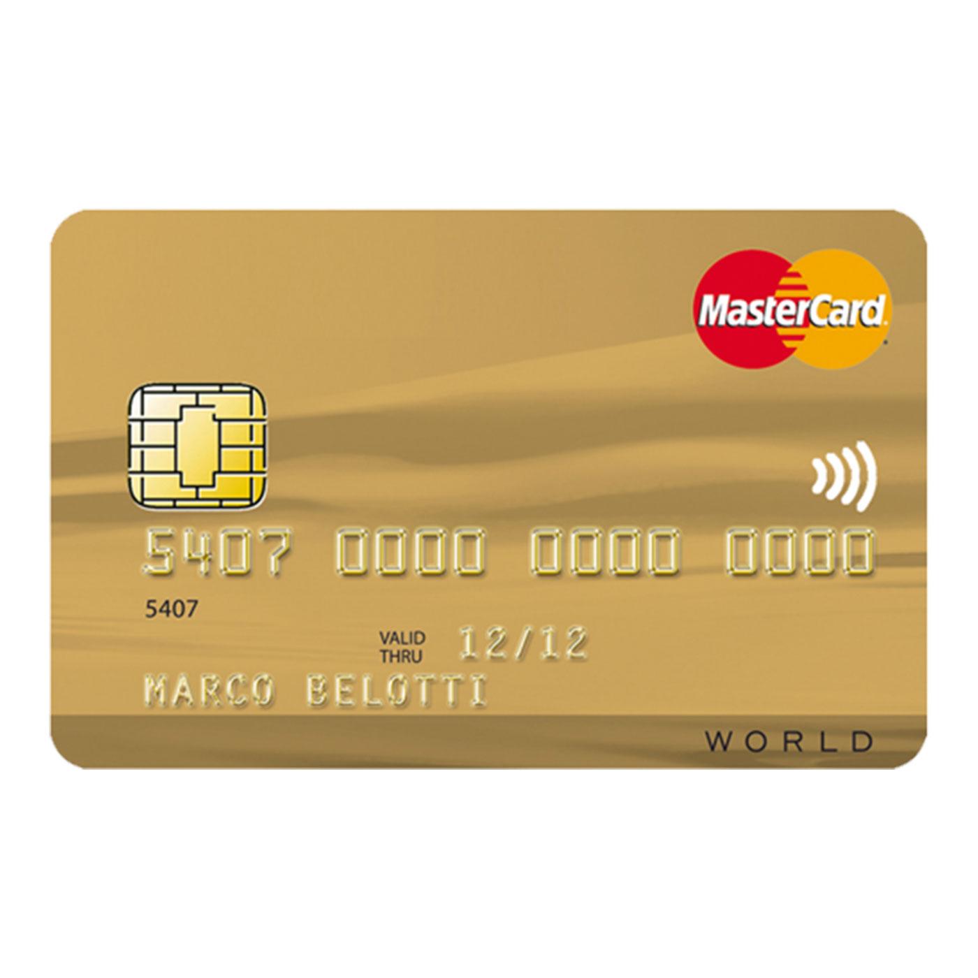 World Mastercard Gold, Zusatzkarte