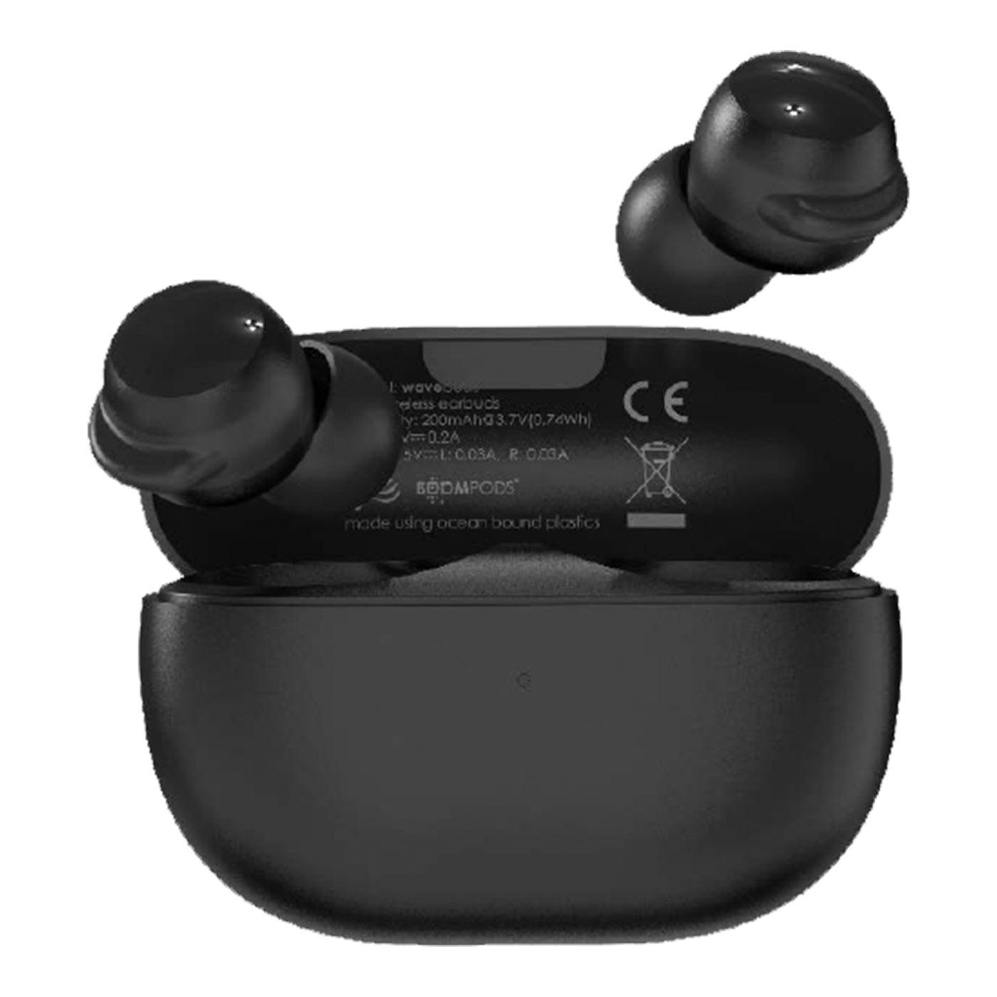 BOOMPODS Wavebuds TWS Kopfhörer schwarz