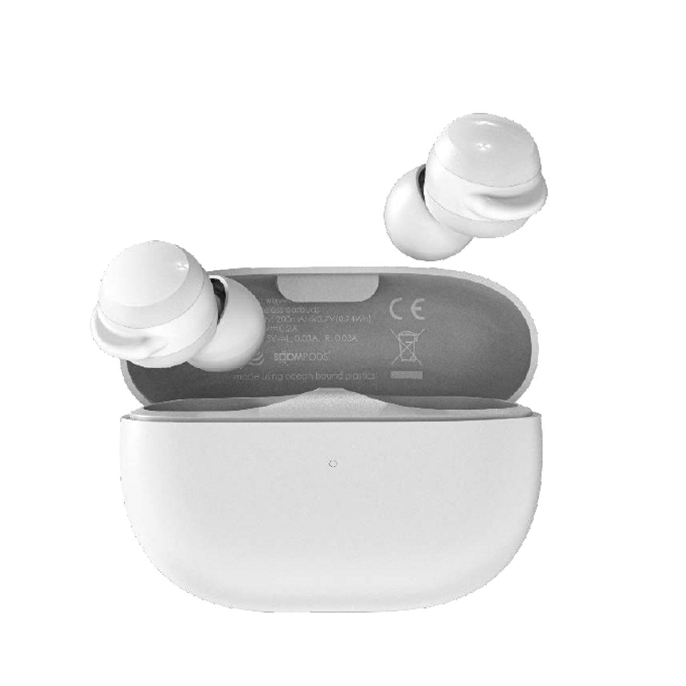 BOOMPODS Wavebuds TWS Kopfhörer weiß