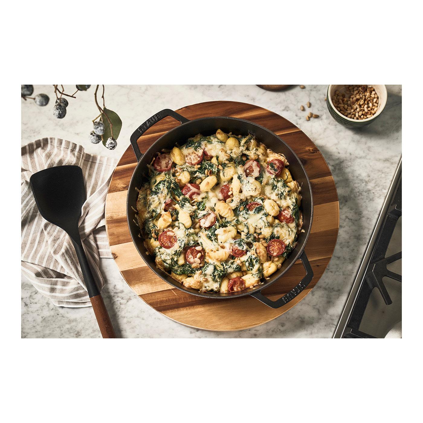 staub La Cocotte Gusseisen 28 cm, rund, Schwarz-image-1