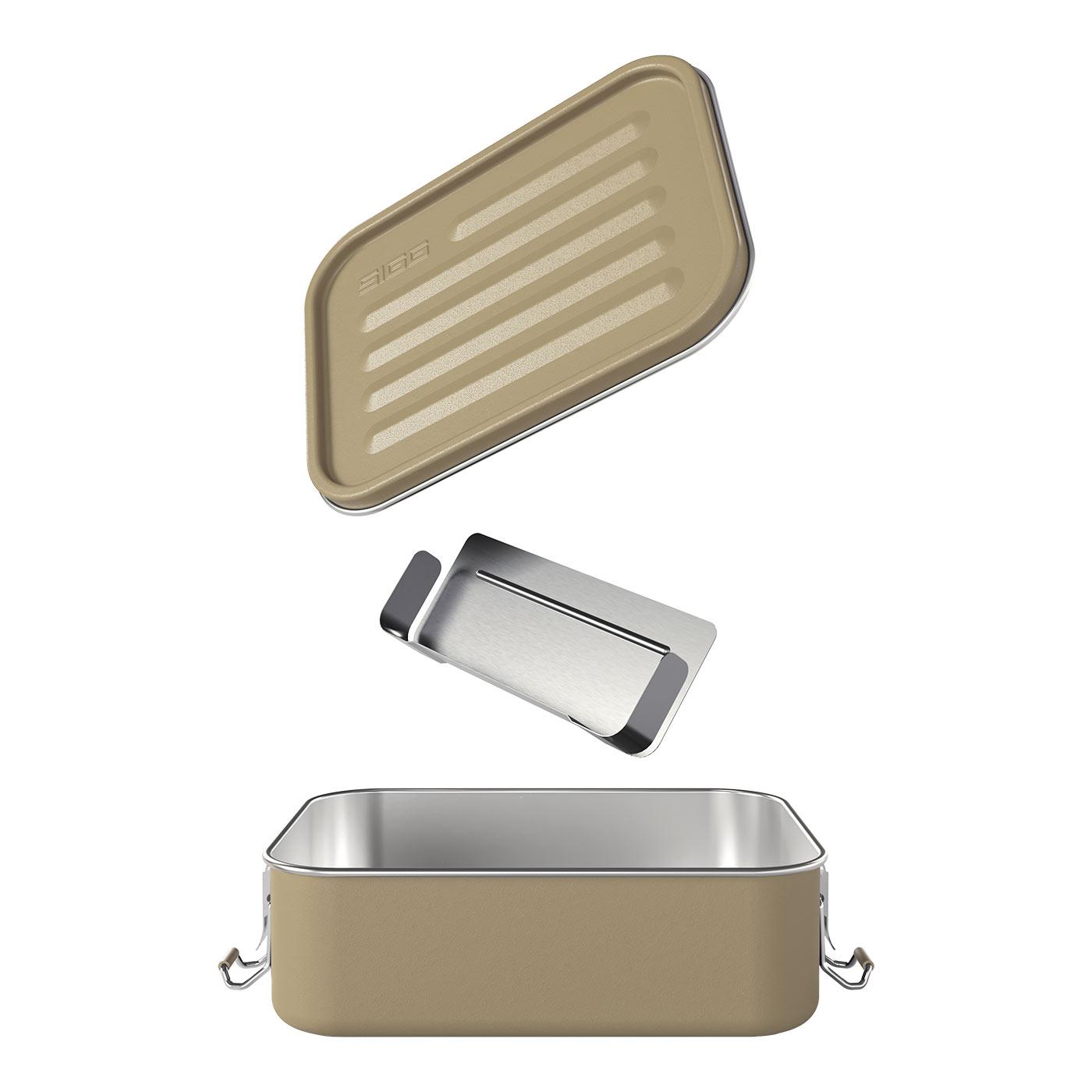 SIGG GEMSTONE Lunchbox Caramel Sand-image-0