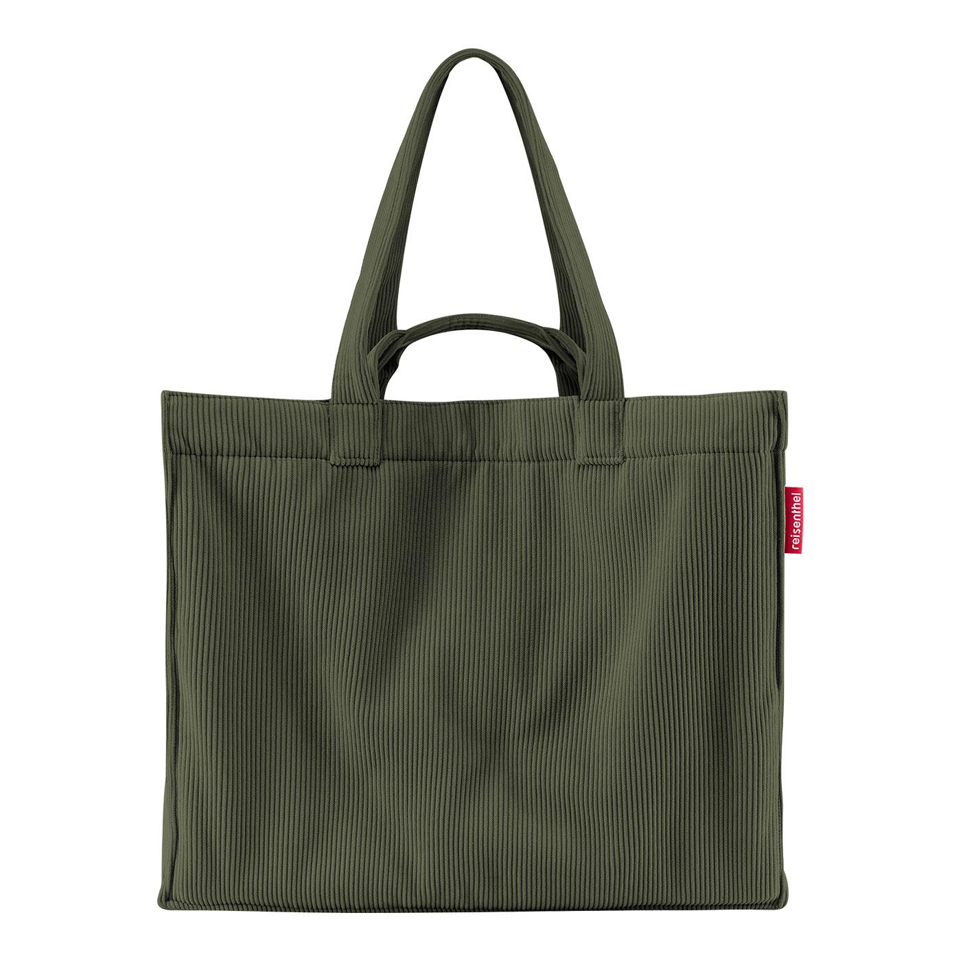 reisenthel softshopper cord dark matcha-image-0