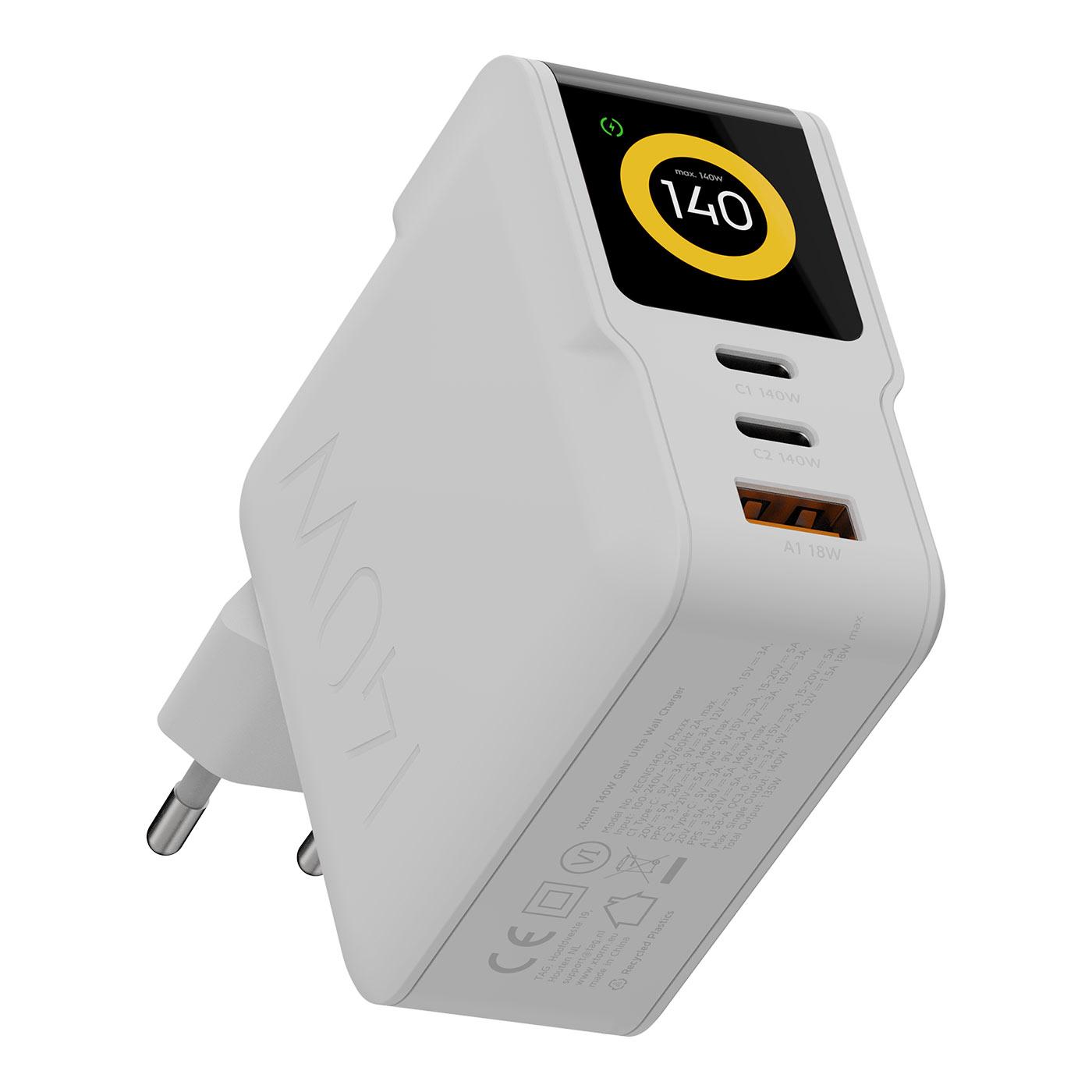 Xtorm 140W NextGen Wandladegerät XECNG1400